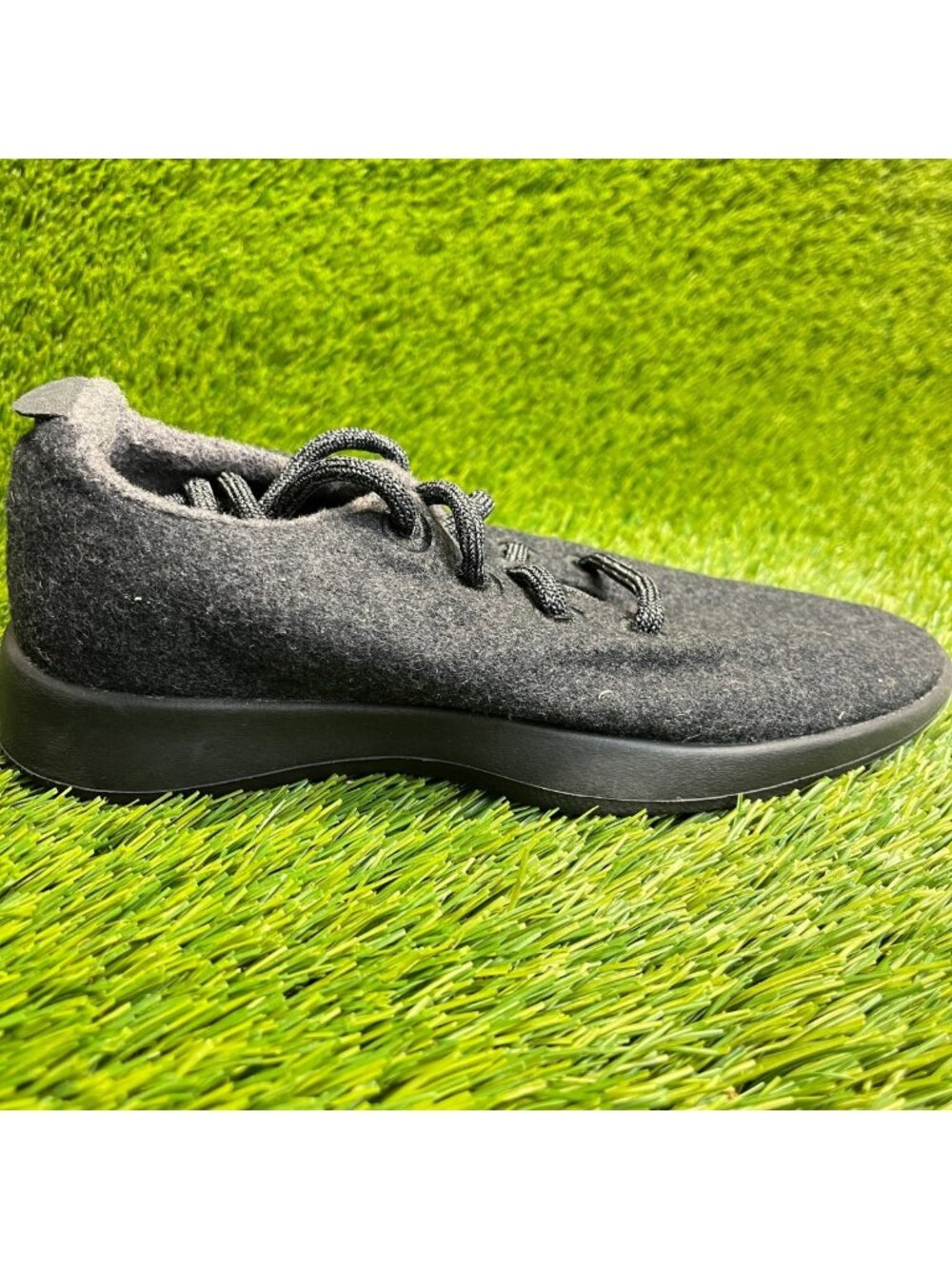 Allbirds Wool Runners Womens Size 7‎ Black Athletic Running Shoes Sneakers